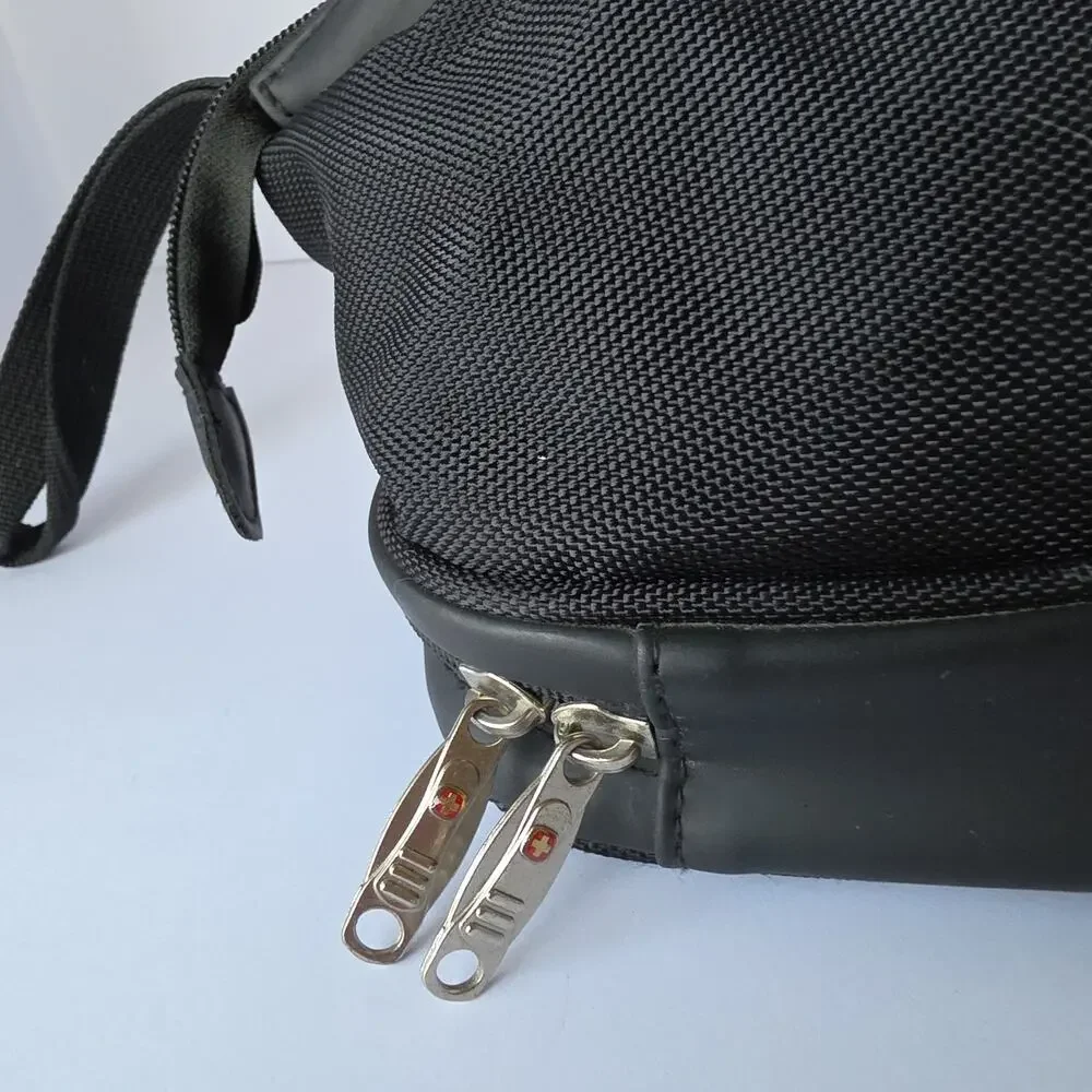 Swiss Gear Black Toiletry Cosmetic Hygiene Travel Bag, Mesh Organizer